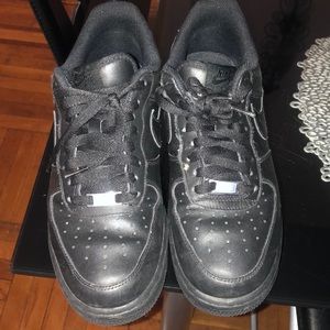 Air Force 1 black men size 8 1/2